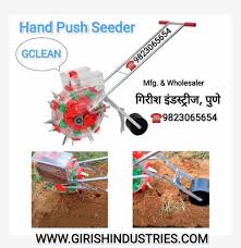 Hand Push Seeder With Fertilizer