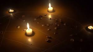Ss And Stones White Candles Burn
