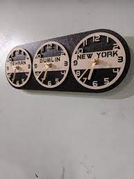 Buy Time Zone Wall Clock City State