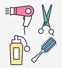 Hairdresser Tools Clipart Png Images