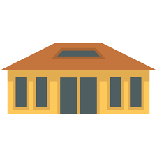 Bungalow Free Buildings Icons