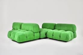 Green Camaleonda Sofa By Mario Bellini