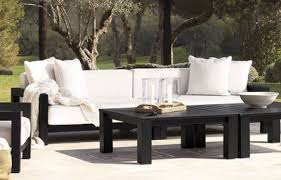 Casa Padrino Luxury Garden Sofa Black