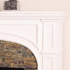 Electric Fireplace In White Hd90671