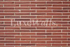 Vintage Red Brick Wallpaper Luxe