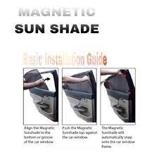 Magnetic Sunshade Perodua Myvi Old Lagi