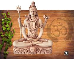 6 2 Tall Lord Shiva Statue In Lotus