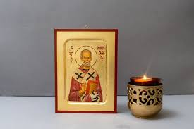 Saint Nicholas Greek Orthodox Icon Of
