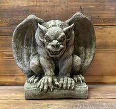 Stone Garden Gargoyle Gremlin Winged