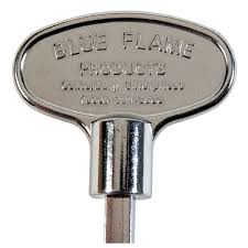 Blue Flame Universal 18 In Polished Chrome Gas Valve Key Nky 18