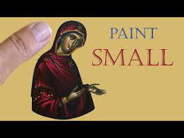 Iconography How To Paint A Small Icon