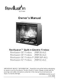Dimplex Rbf42 Series Electric Firebox