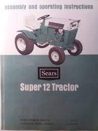 Sears Suburban 12hp Garden Tractor With