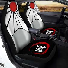 Tanjiro Rising Sun Earrings Car Seat