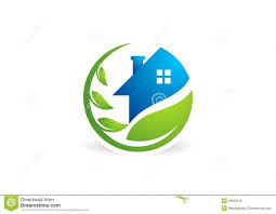 Home House Real Estate Logo Circle