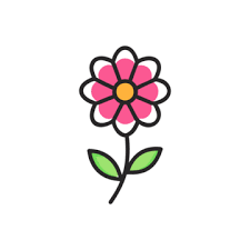 Flower Icon Vector Ilration Flower