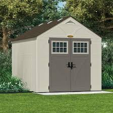 Apex Roof Plastic Garden Storage Shed