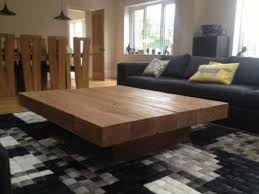 Square Oak Coffee Tables Made In The