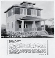 American Four Square Oklahoma Houses