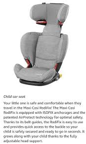Maxi Cosi Rodifix Air Protect Child Car