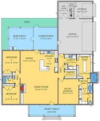 Acadian House Plan With Safe Room