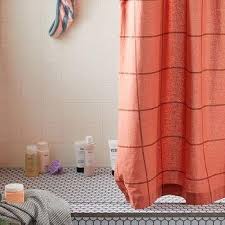 Zone Denmark Seafoam Green Grid Shower