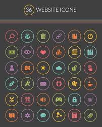 Flat Icon Sets For Ui Design
