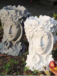 Diy Large Goddess Flower Pot Mold Human
