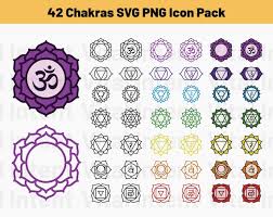 Buy 7 Chakras Svg Png Icon Symbol Pack