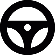 Car Steering Wheel Free Transport Icons