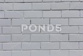 White Painted Horizontal Stone Bricks