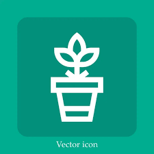 Vegetable Garden Icon Vector Images