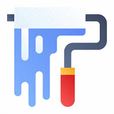 Design Paint Roller Icon