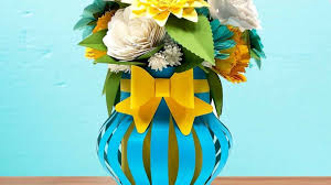 Make A Diy Paper Flower Bouquet With