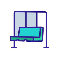 Hanging Swing In Form Of Sofa Icon