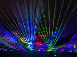 check out the drive in laser light show