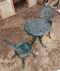 Cast Iron Garden Table Chair At Rs