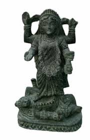 Black Stone Kali Mata Statue 6 Inches