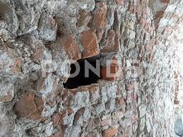 Photograph Old Red Brick Wall With A