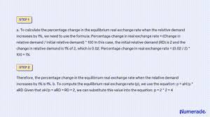 Equilibrium Real Exchange Rate