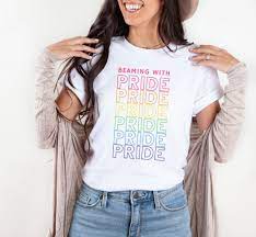 beaming with pride lgbt shirt vuccie
