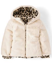 Leopard Faux Fur Reversible Jacket