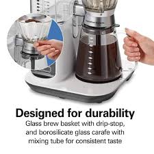 White Drip Or Pour Over Coffee Maker