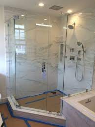 Frameless Neo Angle Shower Enclosure