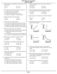 Nys Regents Chemistry June 21 2002