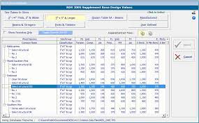 calculation modules beams wood beam