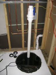 Basement Bathroom Sewage Pump Combo