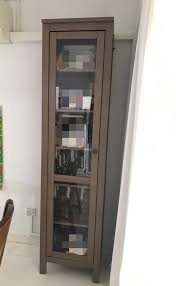 Ikea Hemnes Glass Display Cabinet