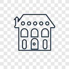 House Icon In Trendy Design Style
