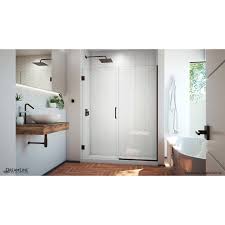 Unidoor Plus 53 60 1 2 Hinged Shower